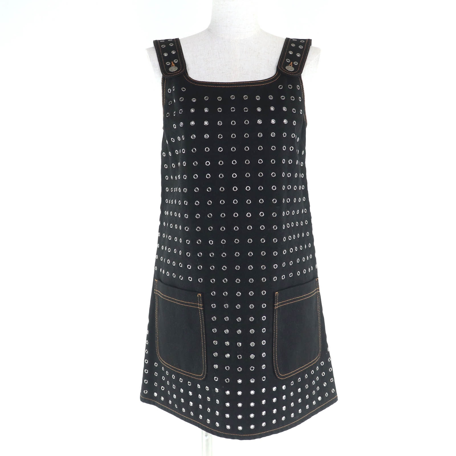 未使用品 クリスチャンディオール ワンピース ブラック レディース 38 242R25X3308