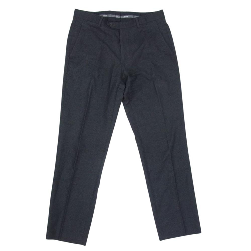 Emporio Armani エンポリオ・アルマーニ パンツ ZCVMEB ZC000 ウール スラックス パンツ ブラック系 46【中古】