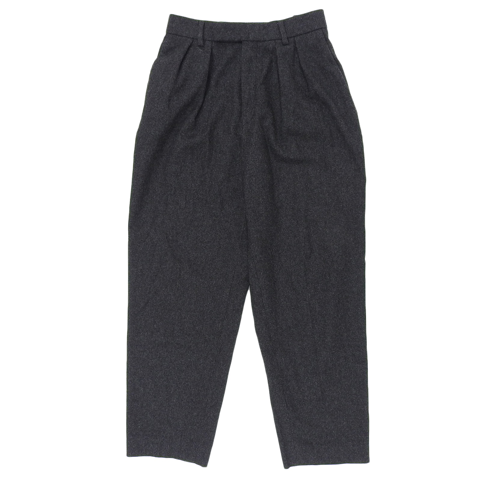 美品 セリーヌ スラックス グレー レディース 36 2P240921C