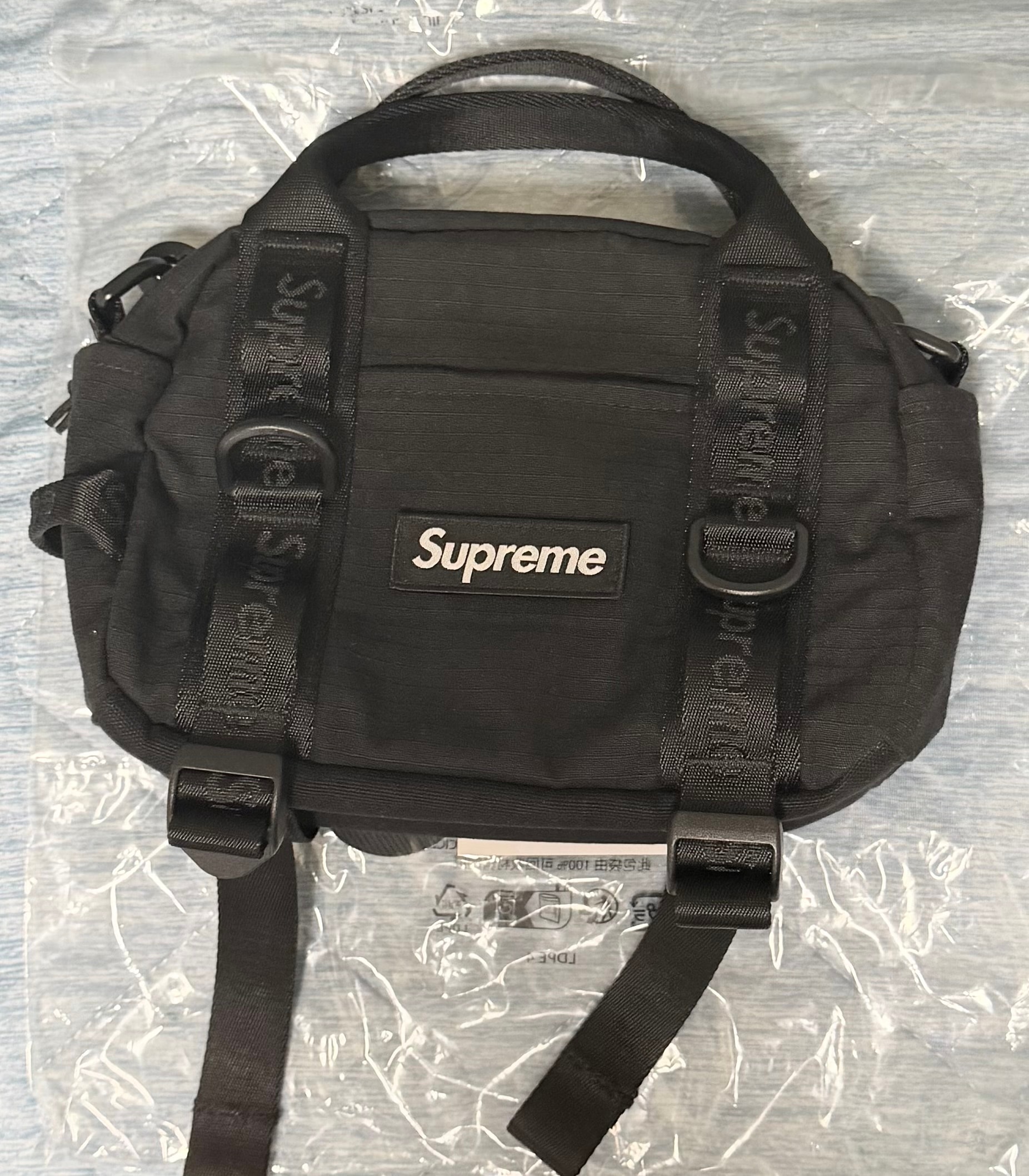Supreme Mini Duffle Bag (26SS) "Black"
