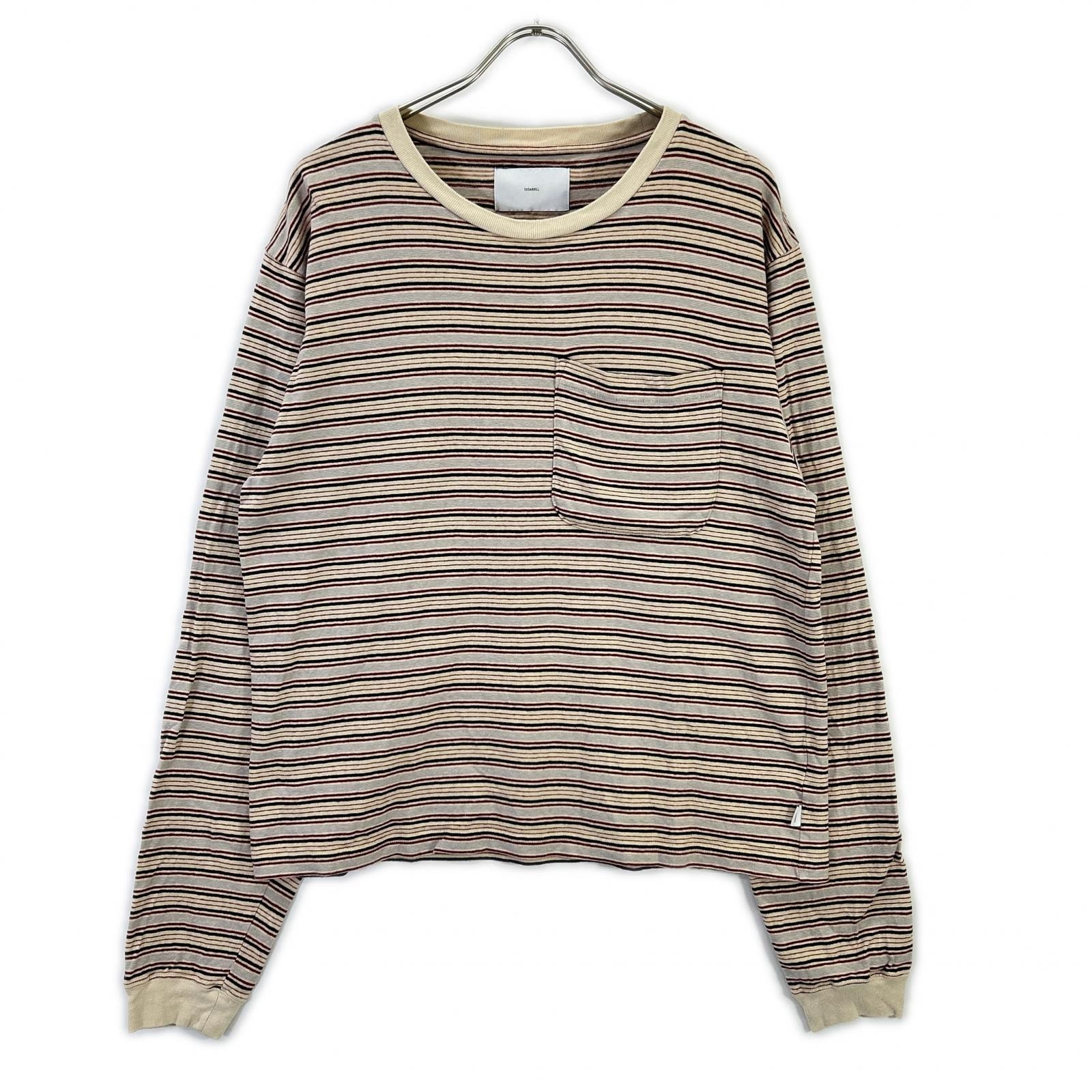 シュガーヒル 2411300902 アイボリー STRIPE LONG TEE 3