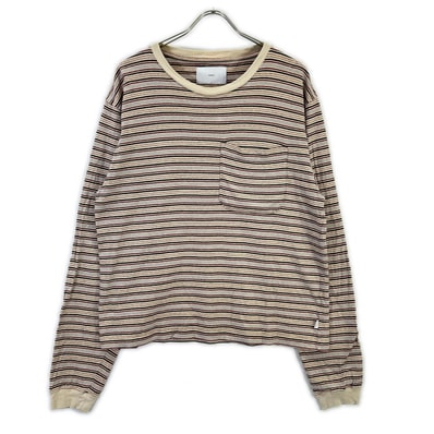 シュガーヒル 2411300902 アイボリー STRIPE LONG TEE 3