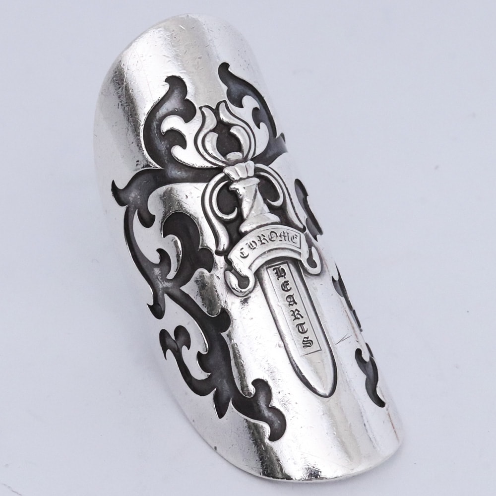 Chrome Hearts Cannoli Daggerling "Silver"
