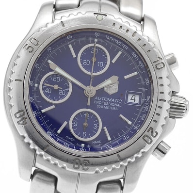 タグホイヤー リンク デイト クロノグラフ CT2110 メンズ 【中古】