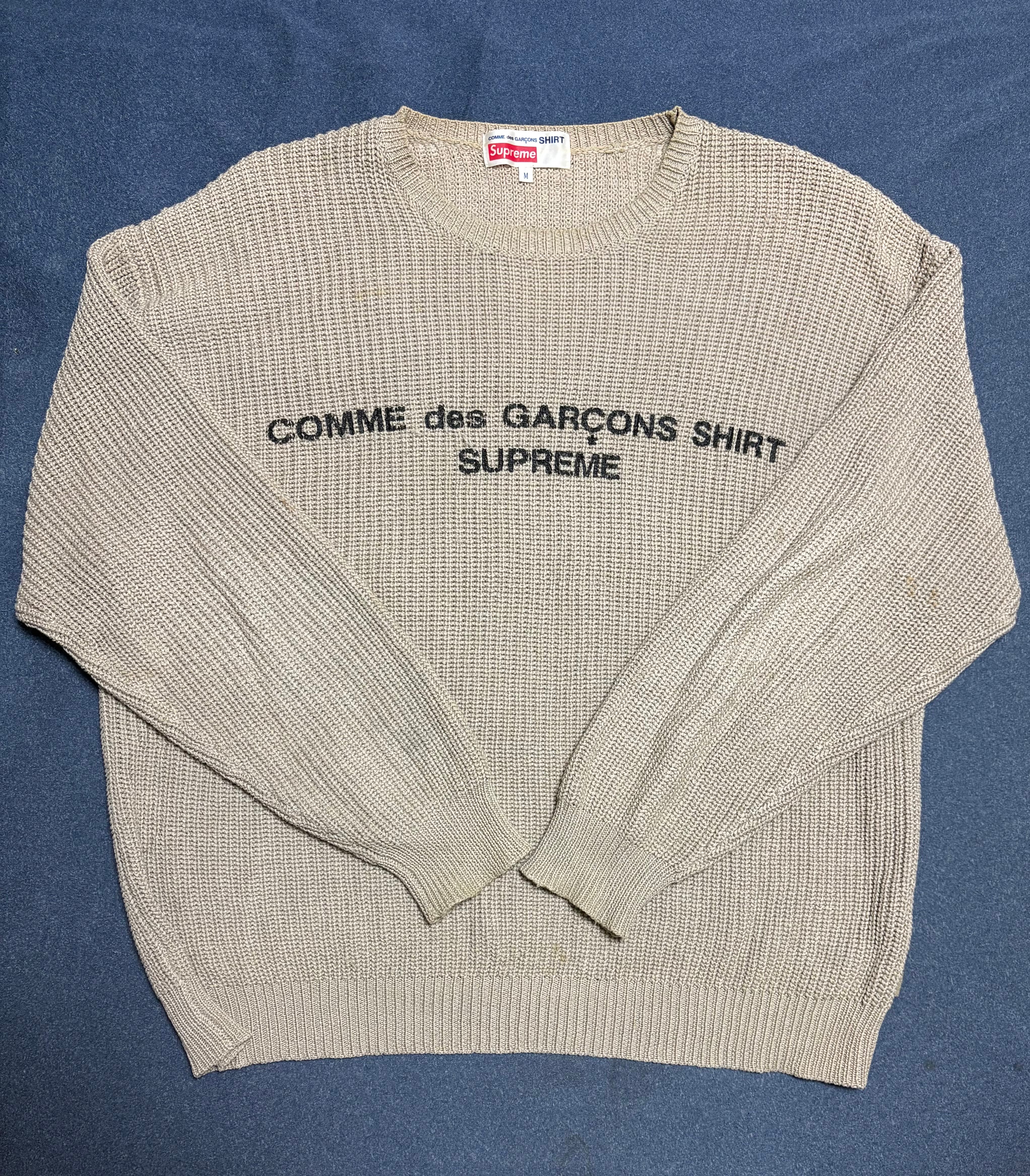 Supreme / Comme des Garçons SHIRT® Sweater "Tan"
