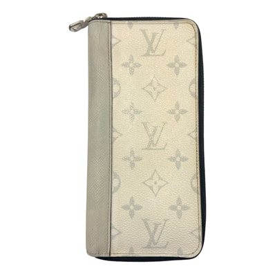 〇〇LOUIS VUITTON ルイヴィトン タイガラマ ジッピーウォレット ヴェルティカル ラウンドファスナー 長財布 M30446 グレー