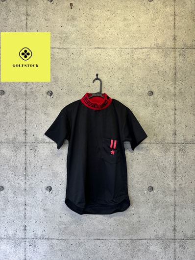 【新品未使用】サイズ0(XS-S)レディースモックネックシャツラッセルノゴルフウェア2969