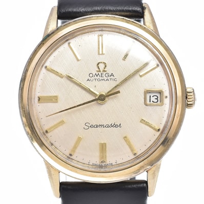オメガ OMEGA G6232 ヴィンテージ シーマスター Cal.560 アイボリー 自動巻き メンズ 腕時計 C#149586