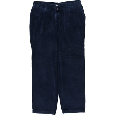 古着 バブアー Barbour The Trouser Collection ワンタック コーデュロイパンツ スペイン製 メンズw36相当/eaa605206