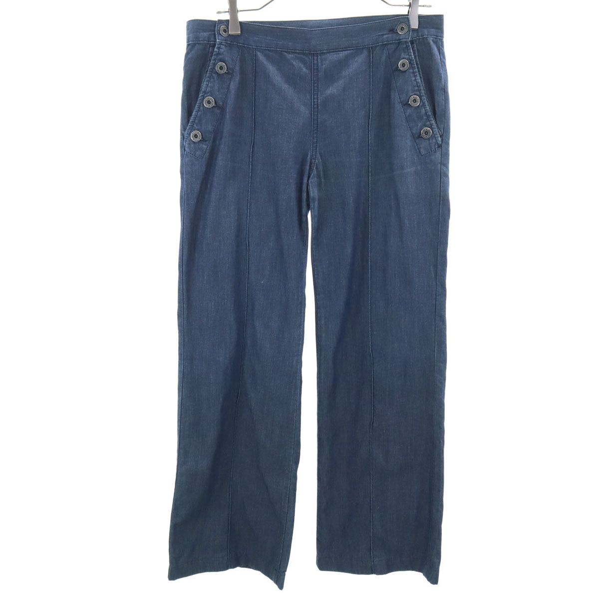 MIUMIU ミュウミュウ シャンブレー パンツ