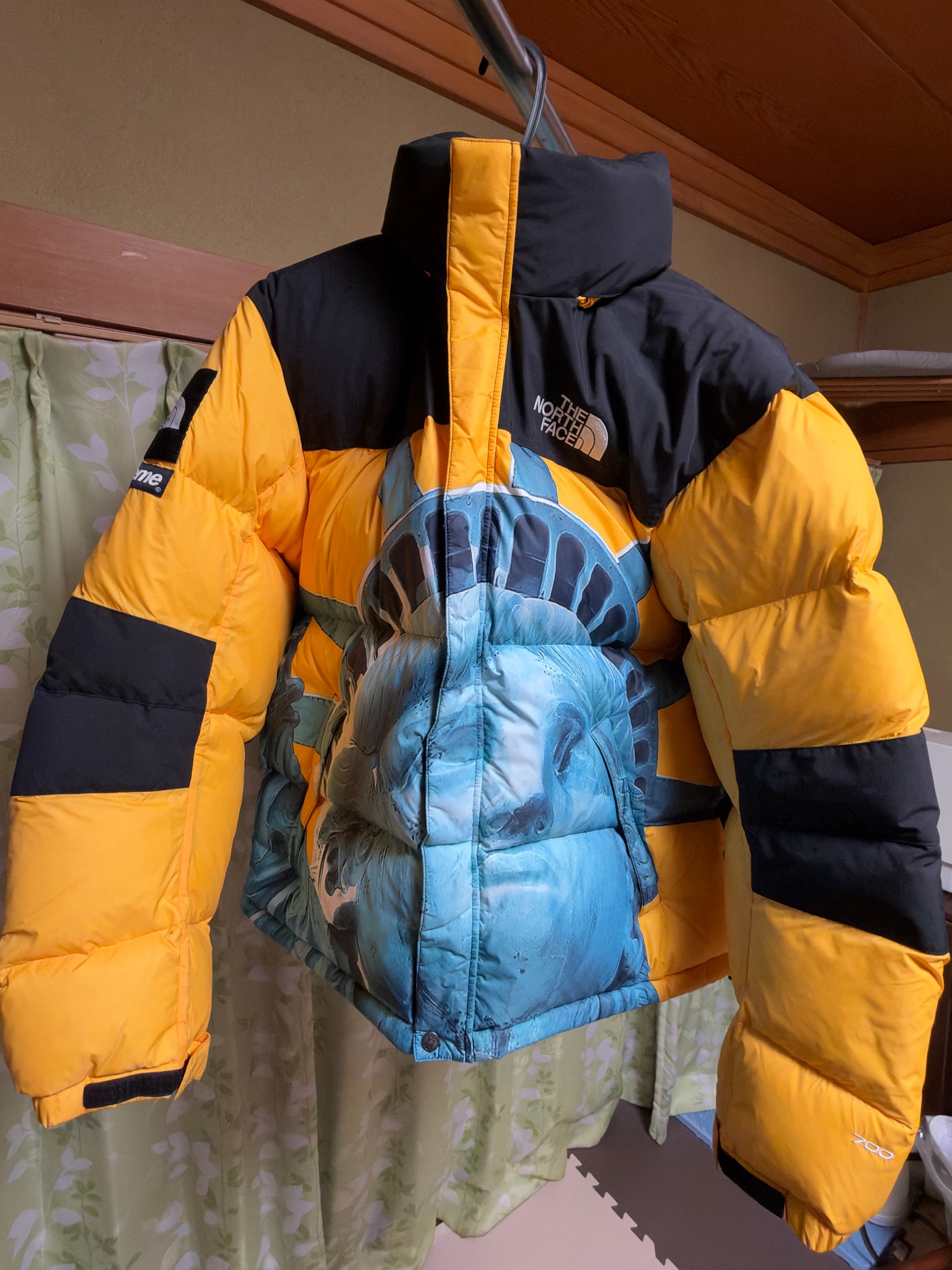 Supreme x The North Face Statue of Liberty Baltoro Jacket "Yellow"