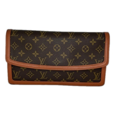 LOUIS VUITTON ルイヴィトン ポシェットダム GM セカンドバッグ M51810 ブラウン