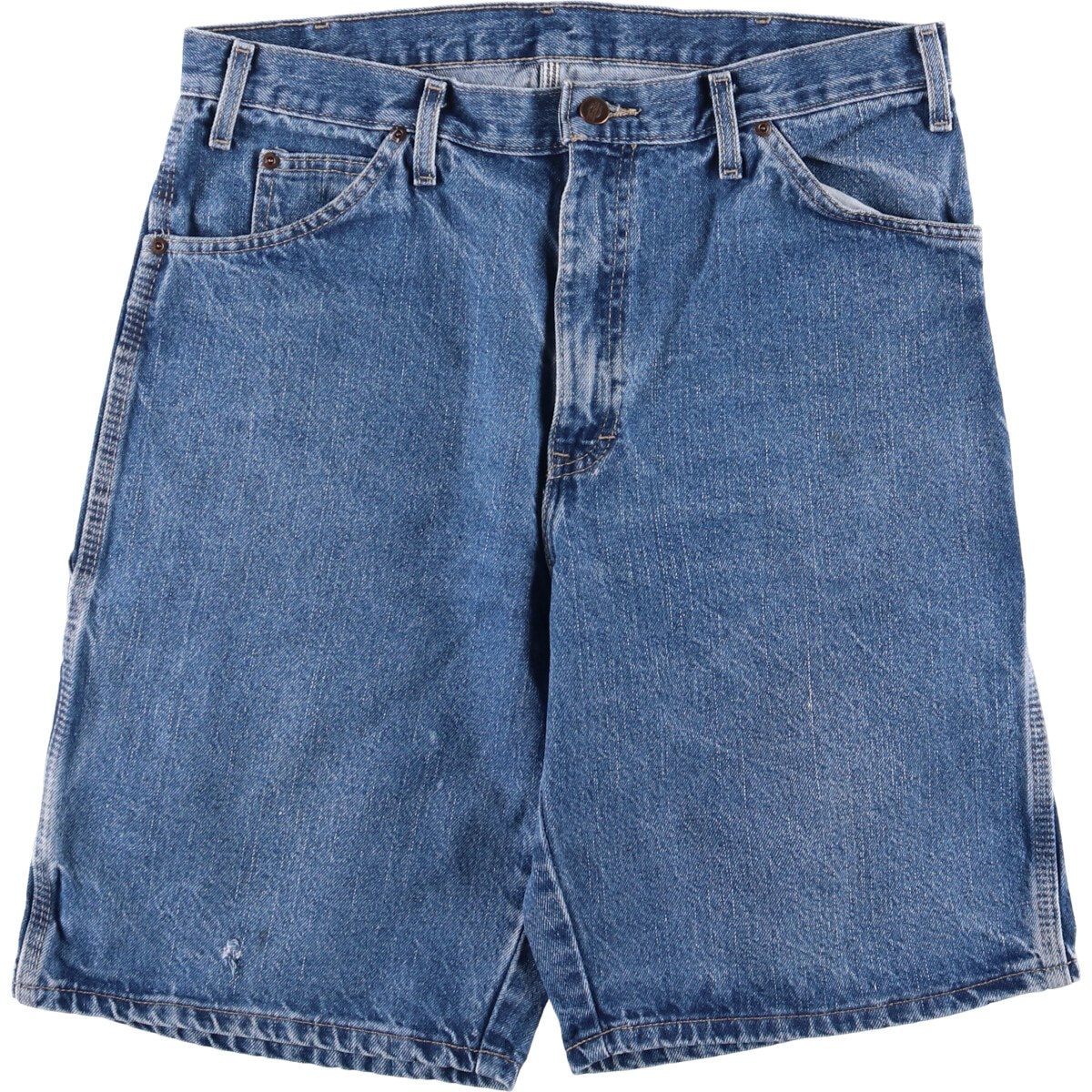 古着 ディッキーズ Dickies デニムペインターショーツ ハーフパンツ メンズw34相当/eaa577692