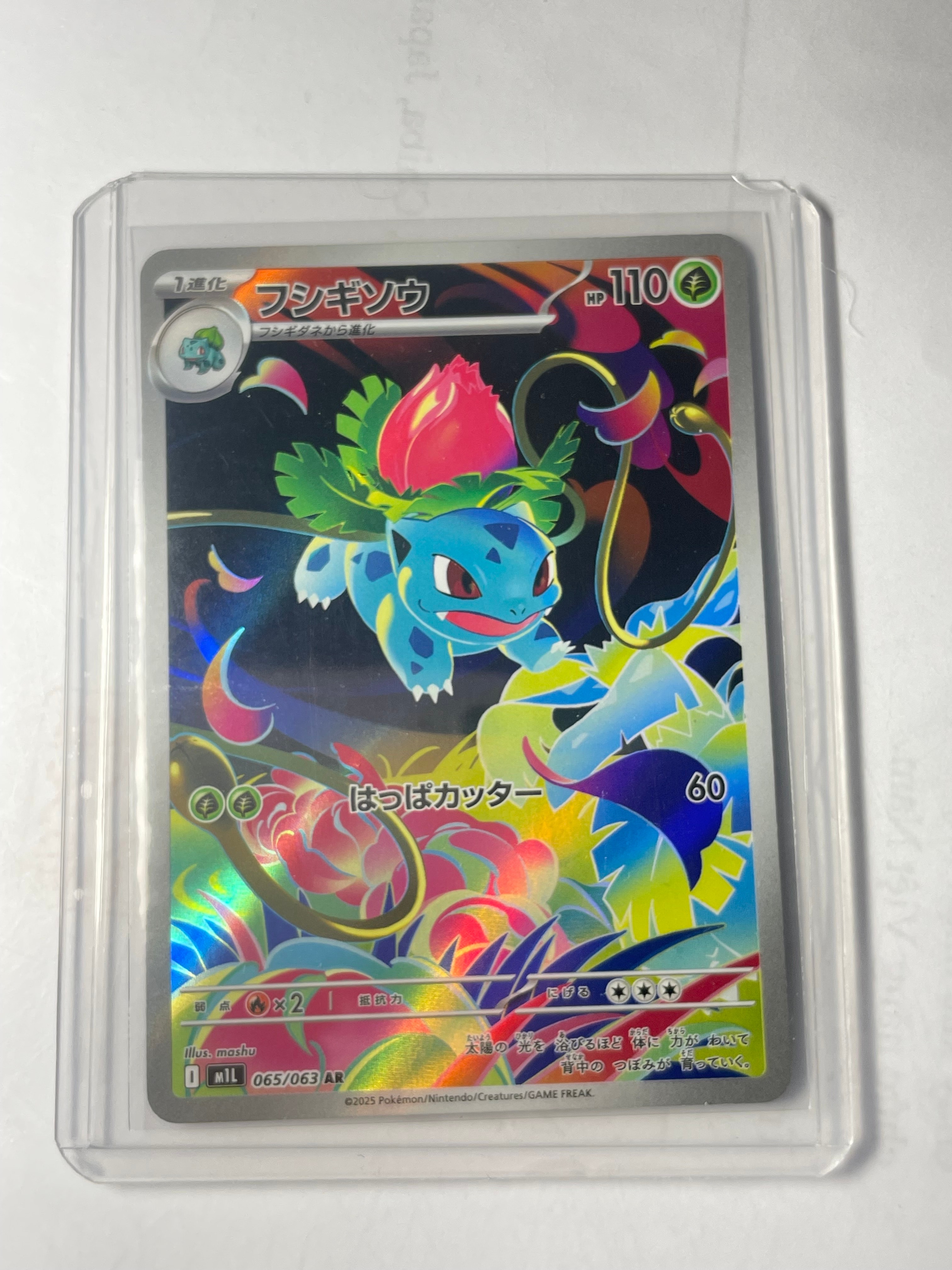 フシギソウ AR [M1L 065/063](拡張パック「メガブレイブ」)