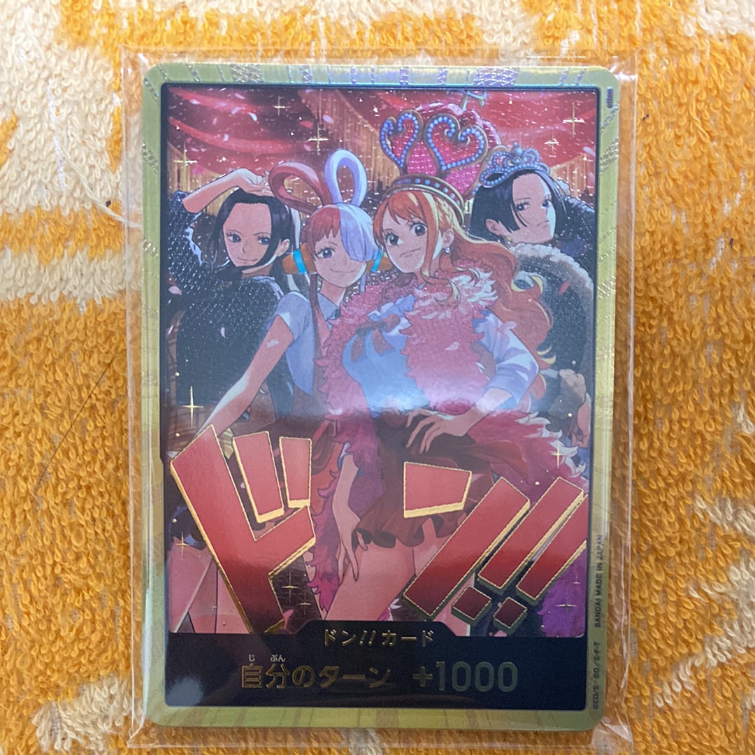 PSA10】ドン!!カード : ロビン&ウタ&ナミ&ハンコック スーパーパラレル