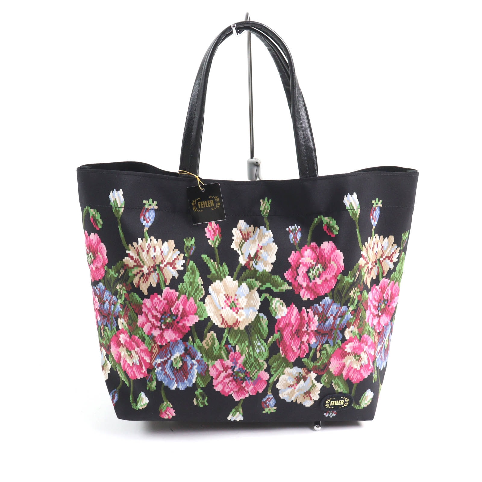 未使用品 フェイラー
 トートバッグ ブラック マルチ レディース