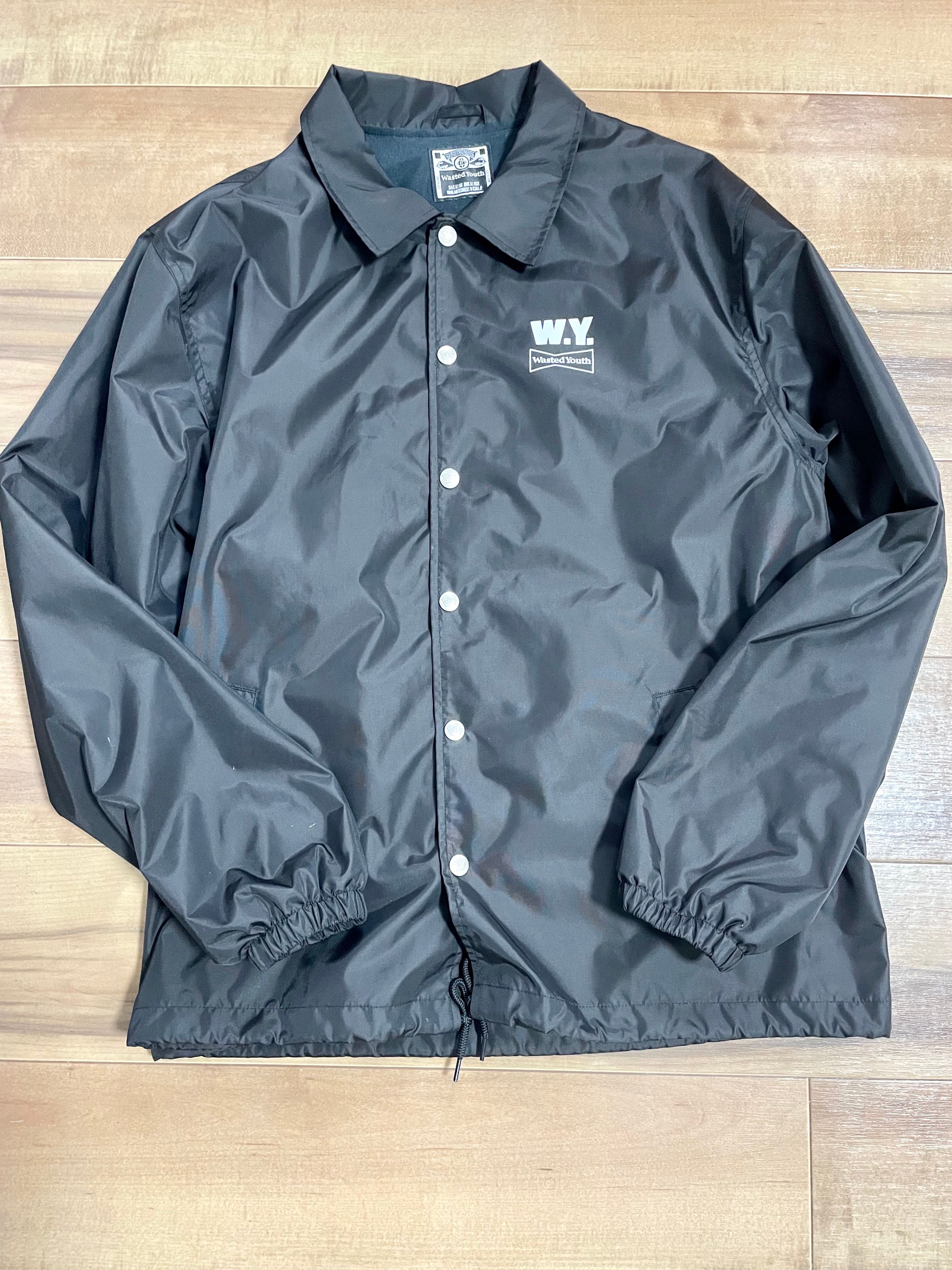 Wasted Youth Coach Jacket "Black" / VERDY