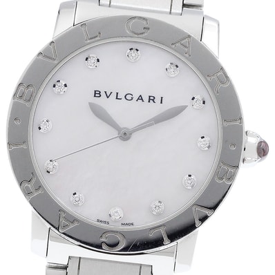 ブルガリ ブルガリブルガリ 12P ダイヤ BBL37S メンズ 【中古】