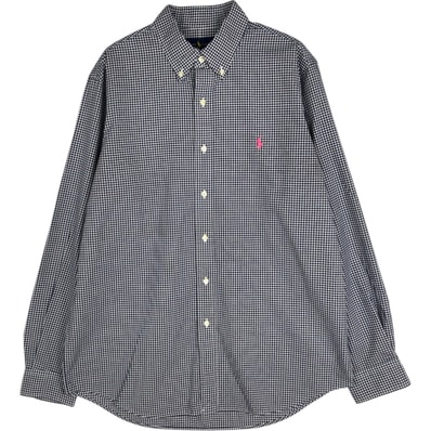 古着 00年代 ラルフローレン Ralph Lauren 長袖 ボタンダウンチェックシャツ メンズL相当 ボタンダウン/eaa676559