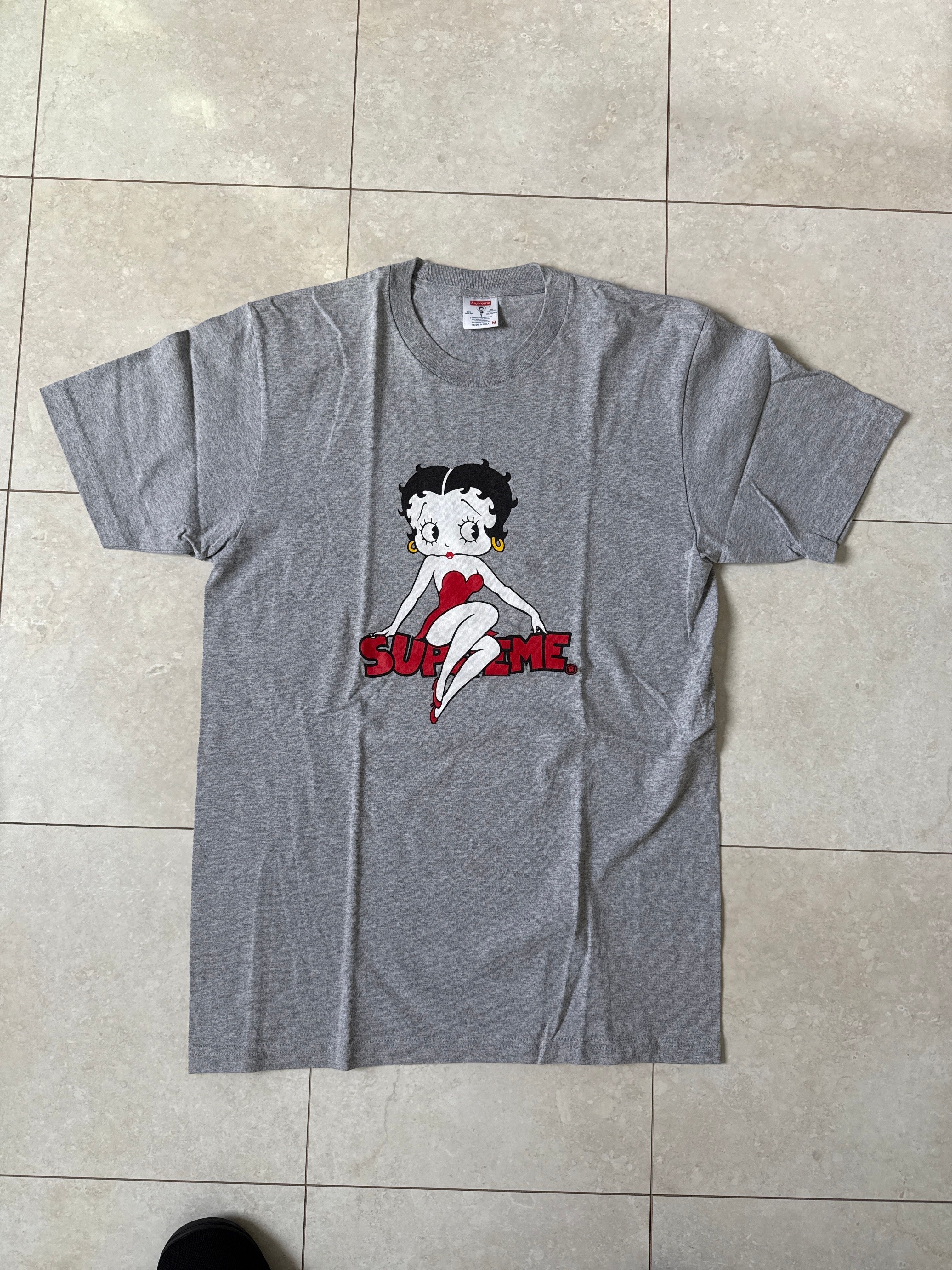 Supreme Betty Boop Tee "Heather Grey"