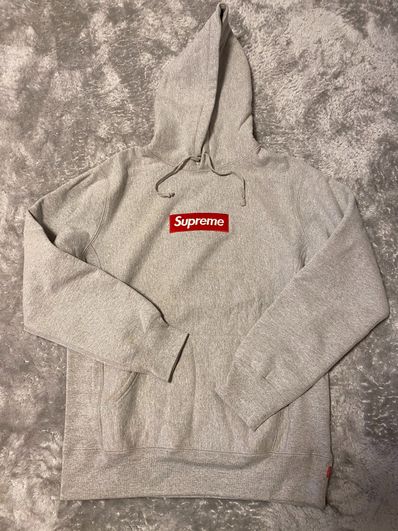 Supreme Box Logo Hooded Sweatshirt "Heather Grey" (16FW)