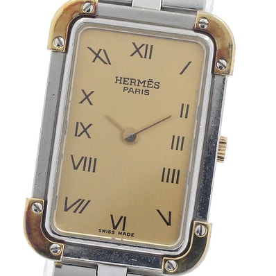 エルメス クロアジュール CR1.240 クォーツ レディース 【中古】