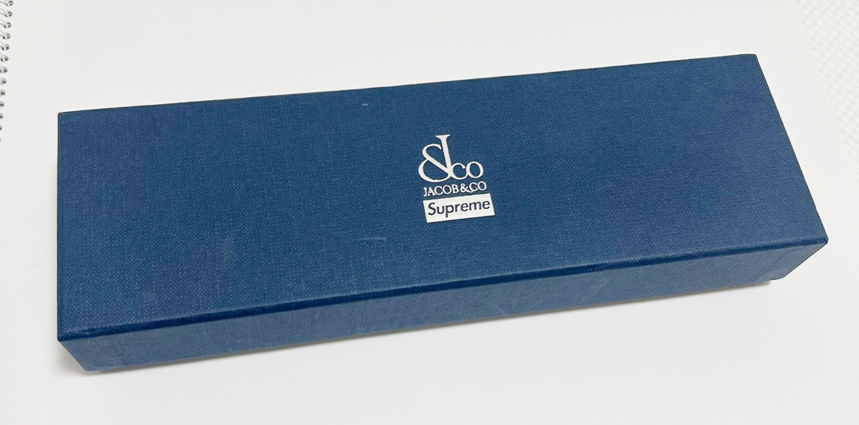 Supreme / Jacob & Co Logo Link Bracelet "Sterling Silver"