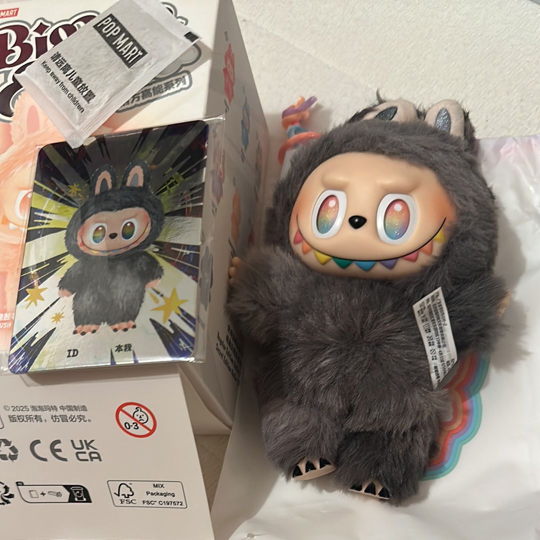 POP MART THE MONSTERS (LABUBU) Big into Energy Series Plush Pendant ID (Secret)