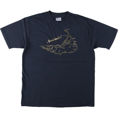 古着 80年代 ヘインズ Hanes BEEFY-T 青タグ スーベニアTシャツ USA製 メンズXL相当 ヴィンテージ/eaa642503