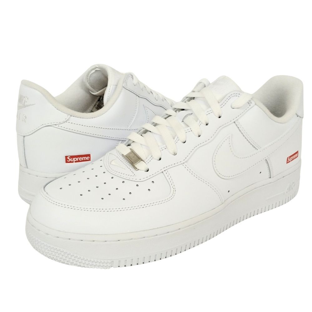 SUPREME×NIKE CU9225-100 AIR FORCE 1 LOW SP エアフォース シューズ ホワイト サイズUS11.5=29.5cm 正規品 / 27600