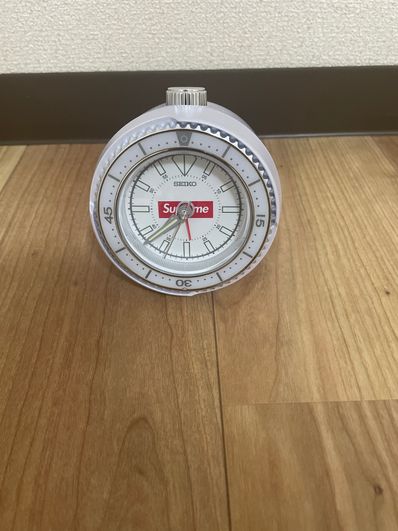 Supreme x Seiko Mai Alarm Clock "White"