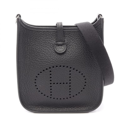 エルメス HERMES エヴリンアマゾンTPM ショルダーバッグ バッグ トリヨンクレマンス トリヨンクレマンス レディース ブラック系 【中古】