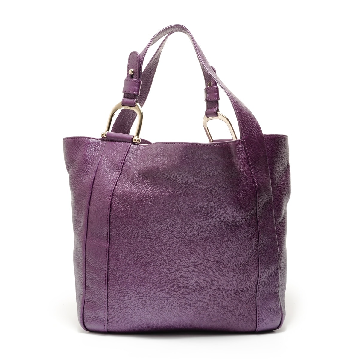 グッチ GUCCI レザー トートバッグ【中古】
