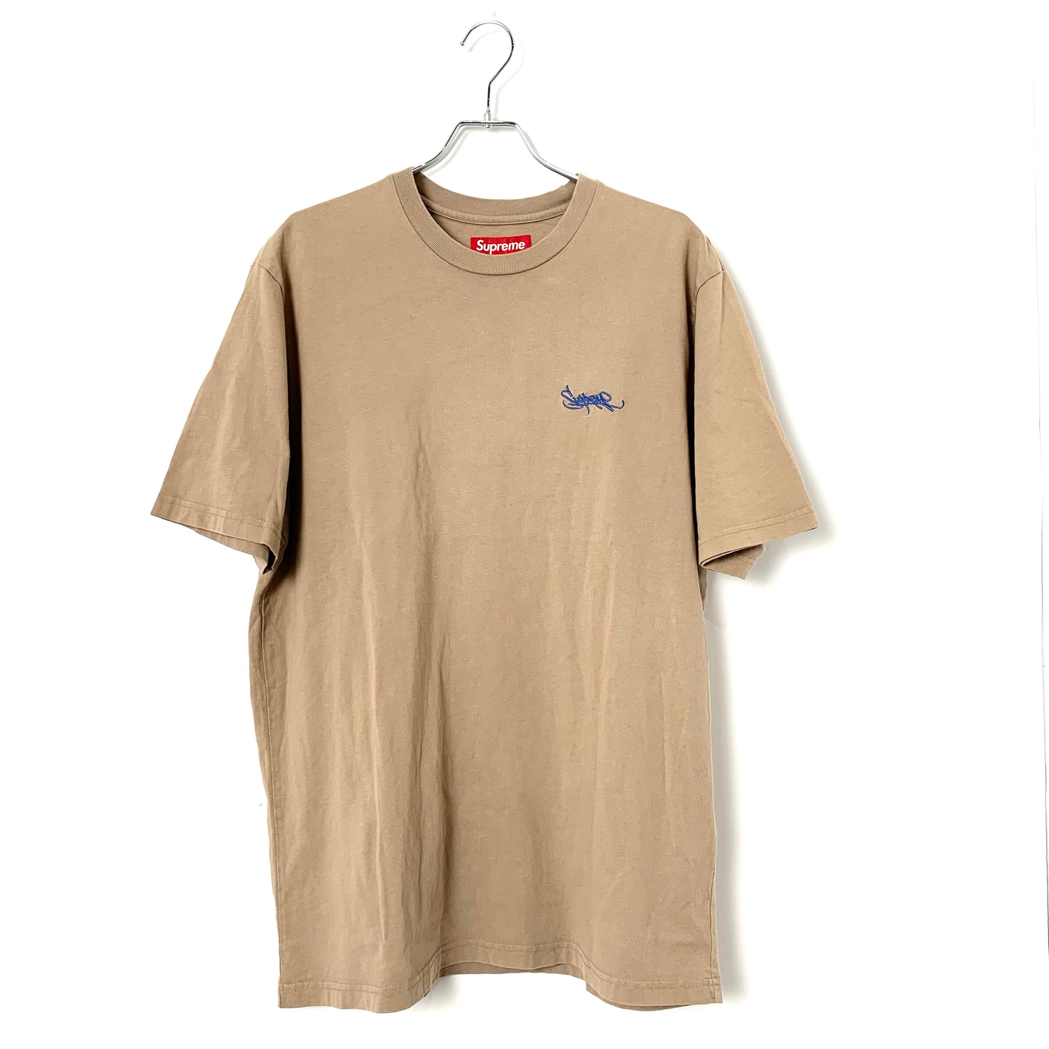 Supreme Washed Tag S/S Top "Dark Tan"