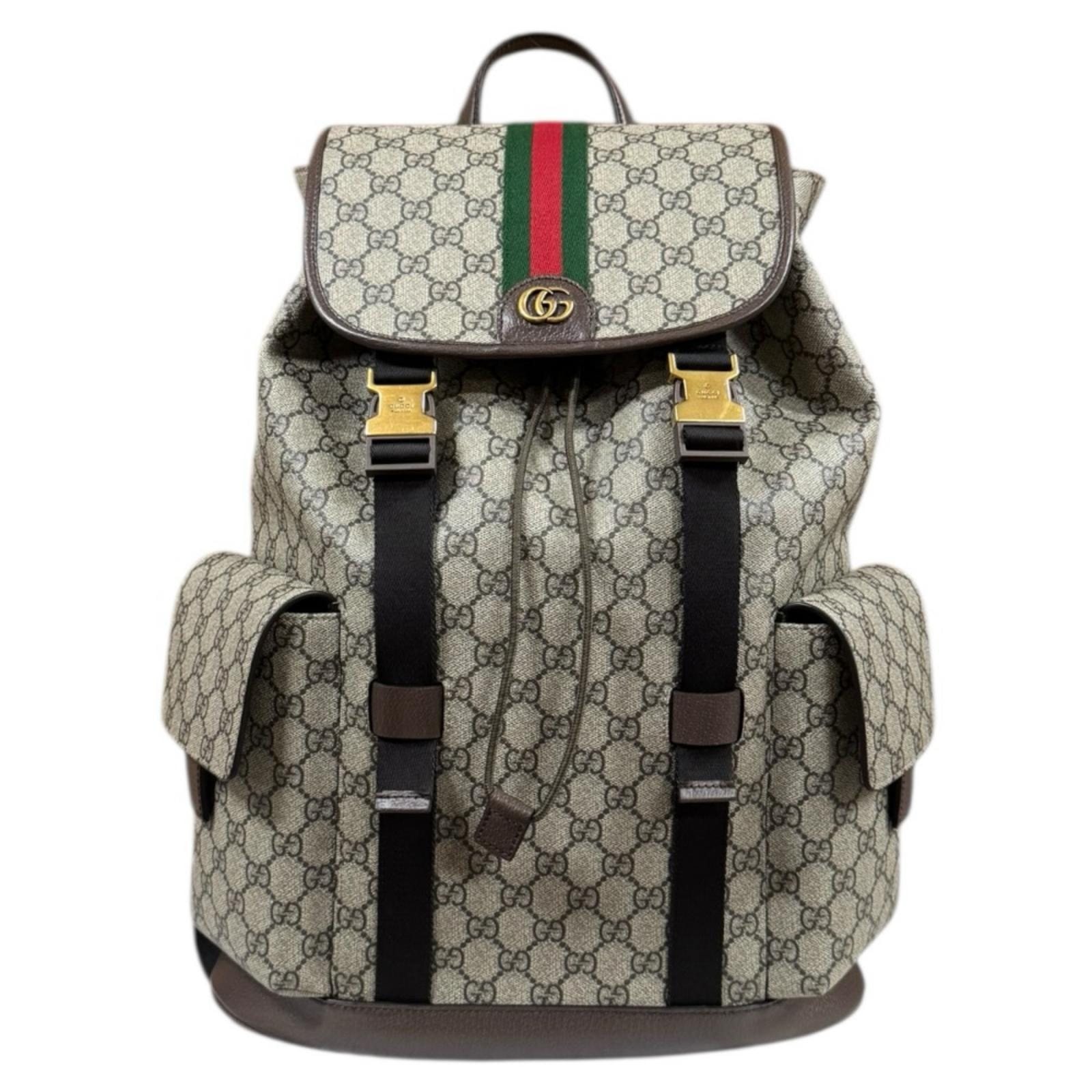 グッチ ラージバッグパック オフィディア リュック・デイパック GGスプリームキャンバス 839110 メンズ GUCCI 中古