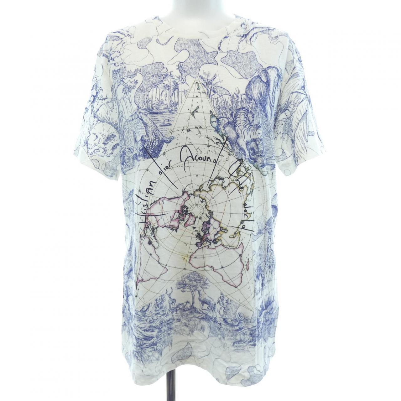 クリスチャンディオール CHRISTIAN DIOR AROUND THE WORLD 043T03PR446 Tシャツ