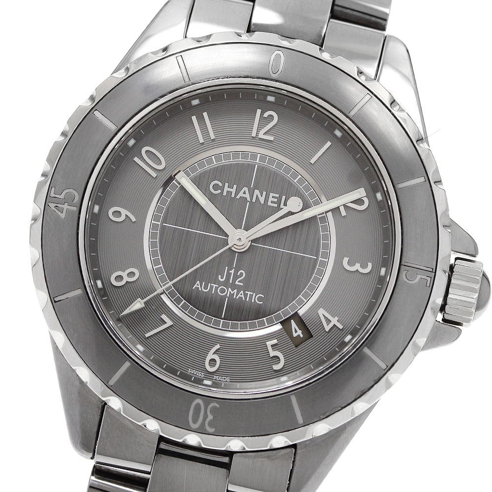 シャネル J12 クロマティック 41MM H2934 メンズ 【中古】