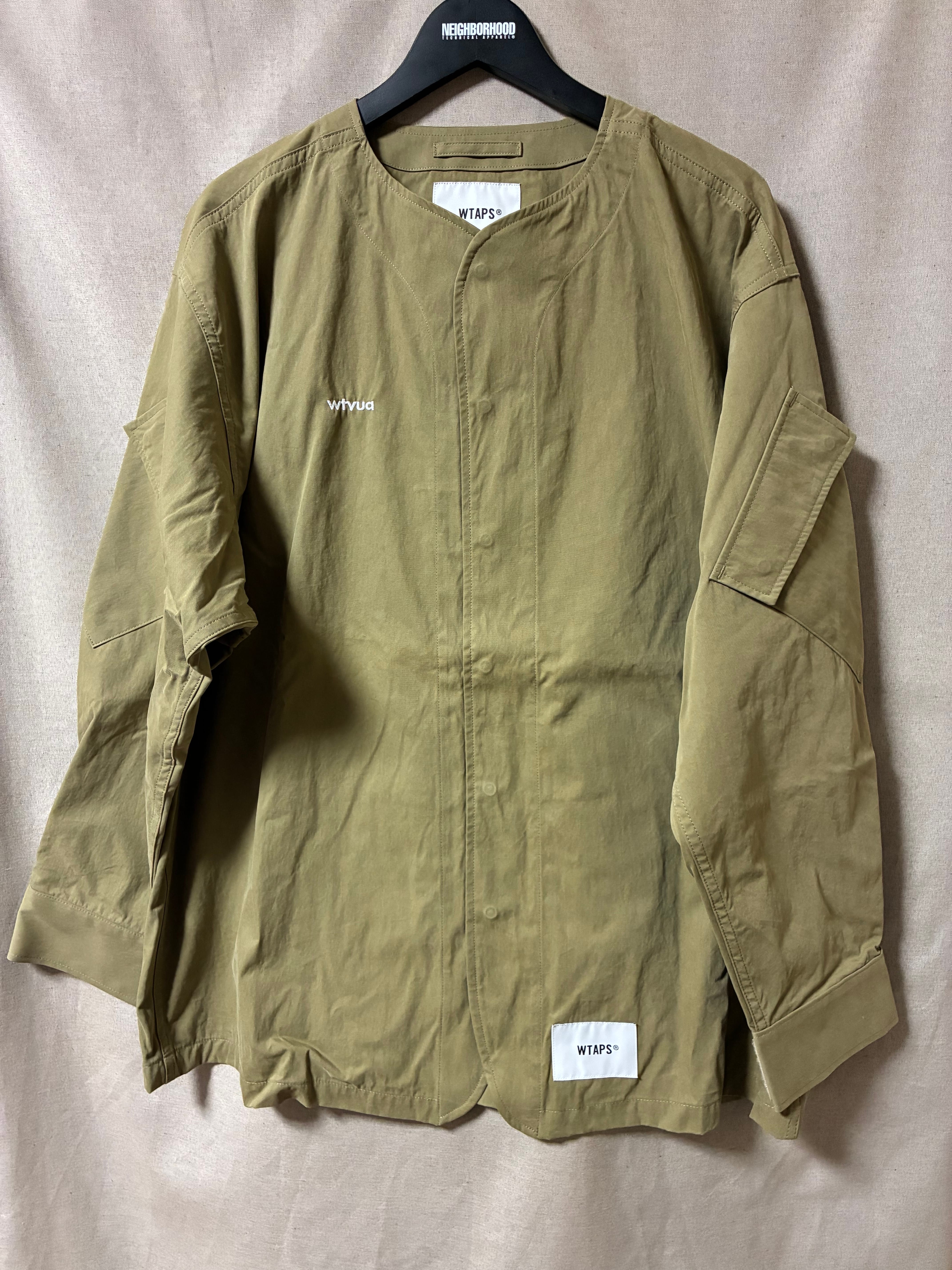 Wtaps SCOUT / LS / NYCO. TUSSAH "Beige"
