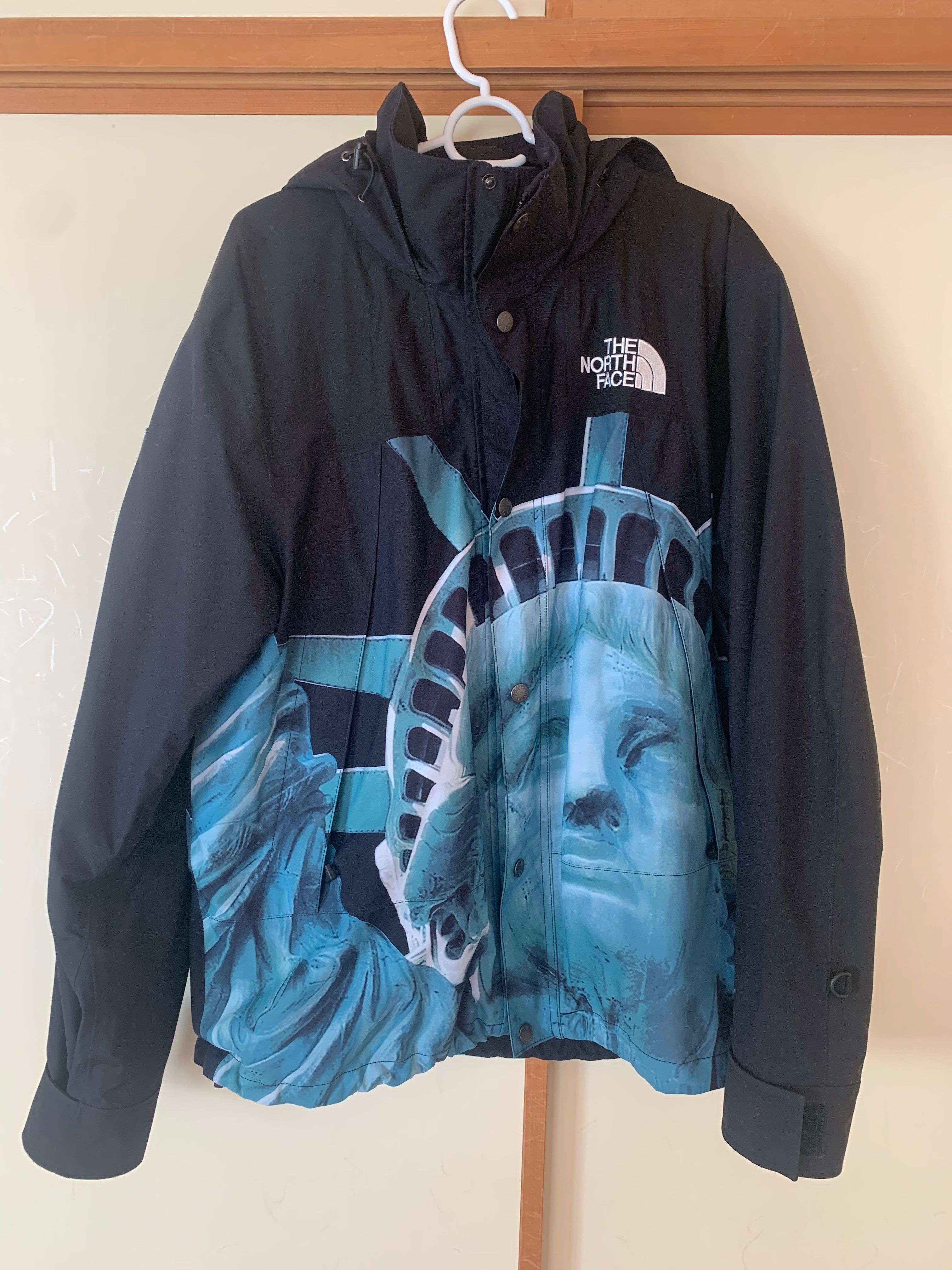 Supreme x The North Face Statue of Liberty Mountain Jacket "Black"