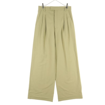 ZARA ザラ スラックス ワイドパンツ M ベージュ系