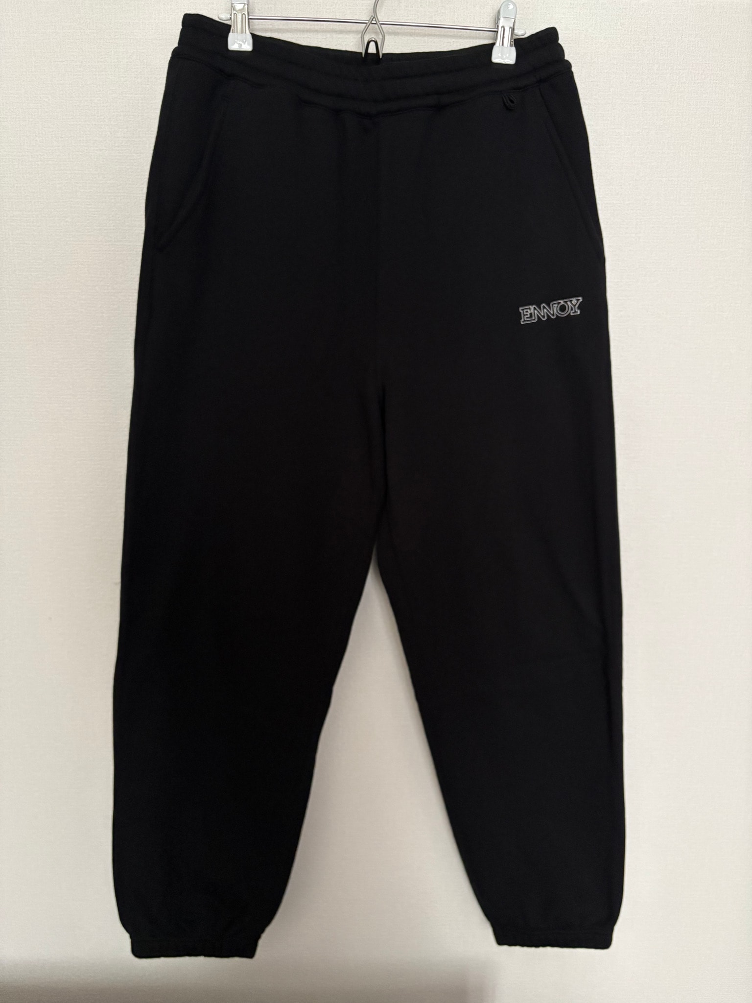 ENNOY Electric Logo Turtleneck Sweat Set Up "Black" AW24BRENCT05NTL / AW24BRENPT07NTL