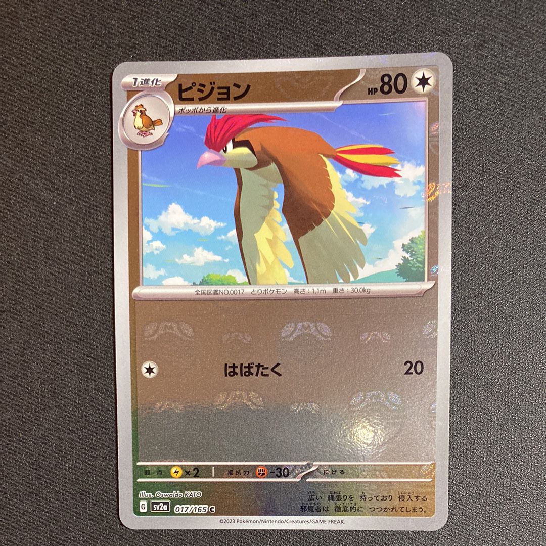 ピジョン C: マスターボールミラー[SV2a 017/165](強化拡張パック「ポケモンカード151」)