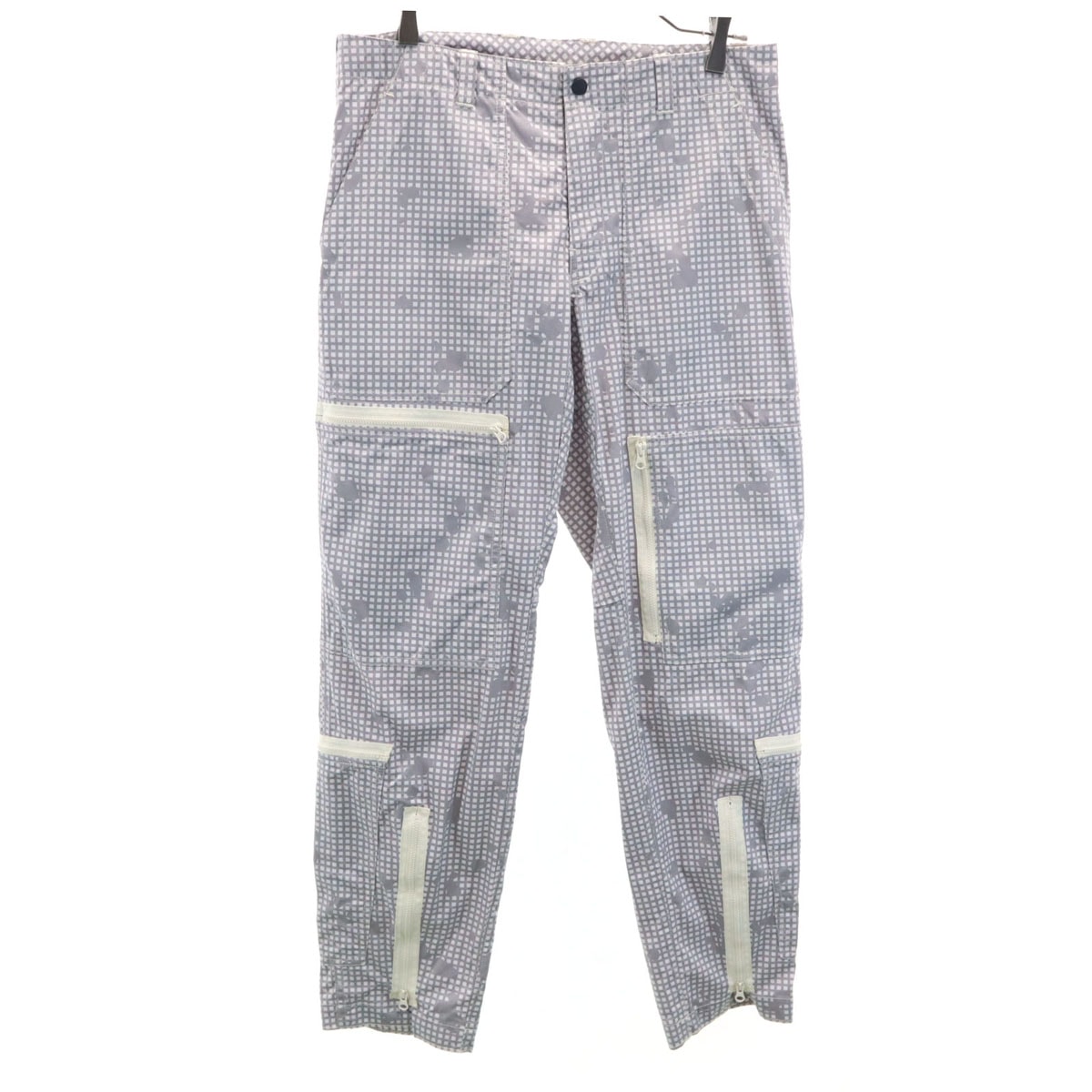 MOUNTAIN RESEARCH マウンテンリサーチ チェック柄 パンツ M グレー アウトドア