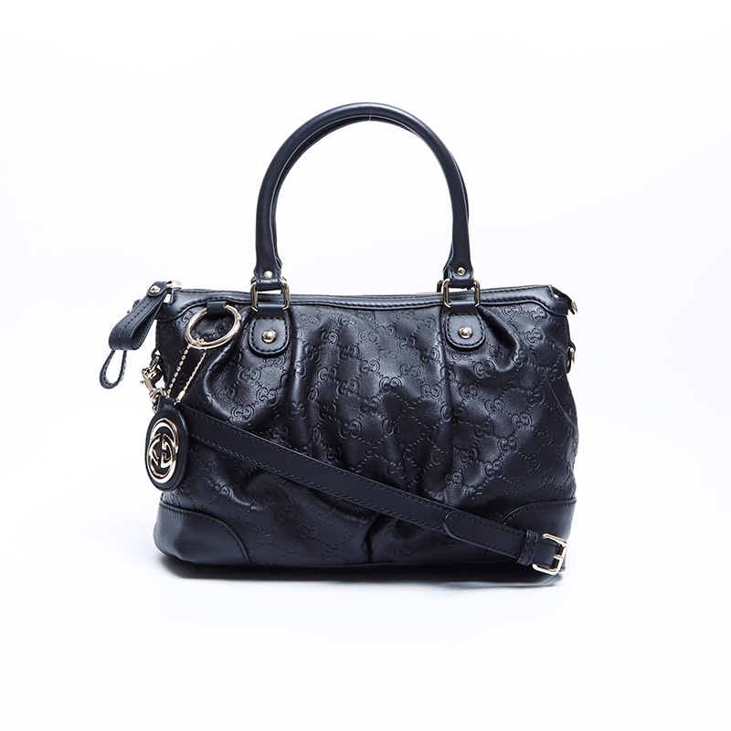 グッチ GUCCI GG シマ 2way ショルダーバッグ【中古】