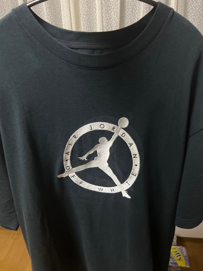 Air Jordan Off-WhiteTM️ Short Sleeve T-shrit "Black"