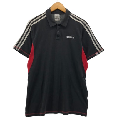 古着 00年代 アディダス adidas 半袖 ポロシャツ メンズM相当/eaa551350