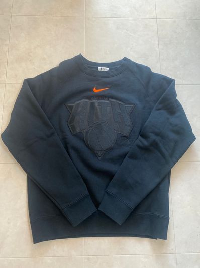 Kith x Nike x New York Knicks Fleece Crewneck "Black"