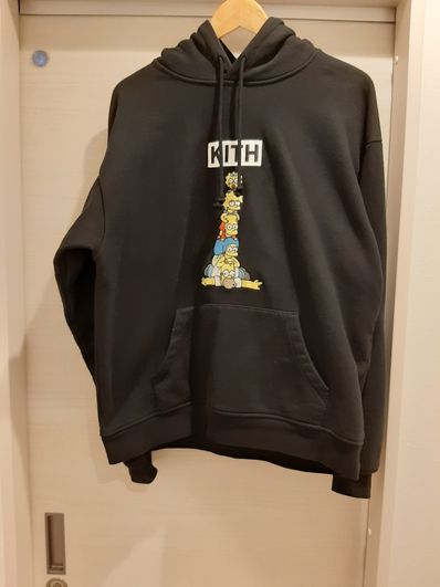 Kith The Simpsons Family Stack Hoodie "Black"