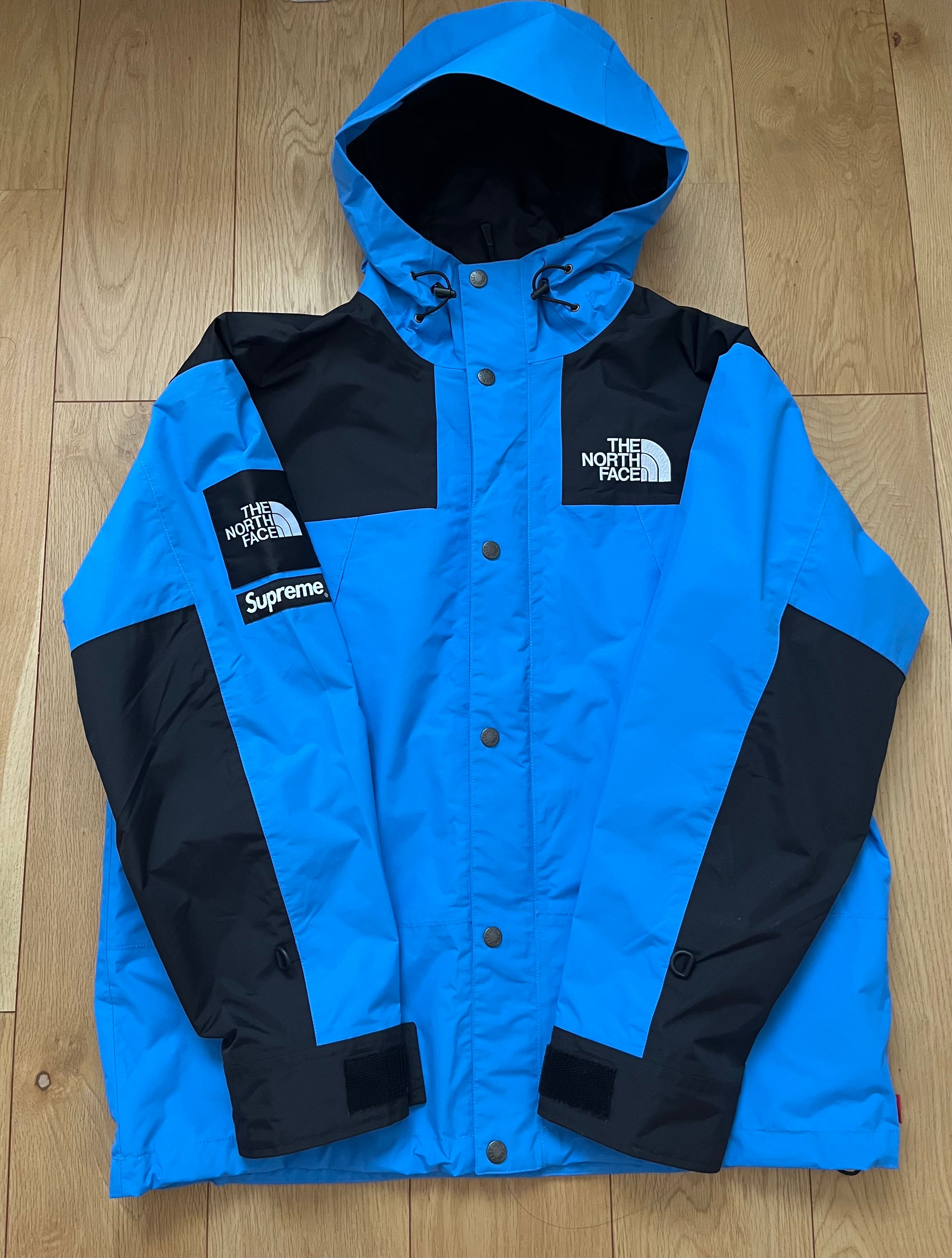Supreme x The North Face Mountain Jacket "Blue"