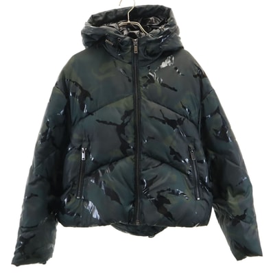 ZARA ザラ カモフラ柄 ジャケット S グリーン系